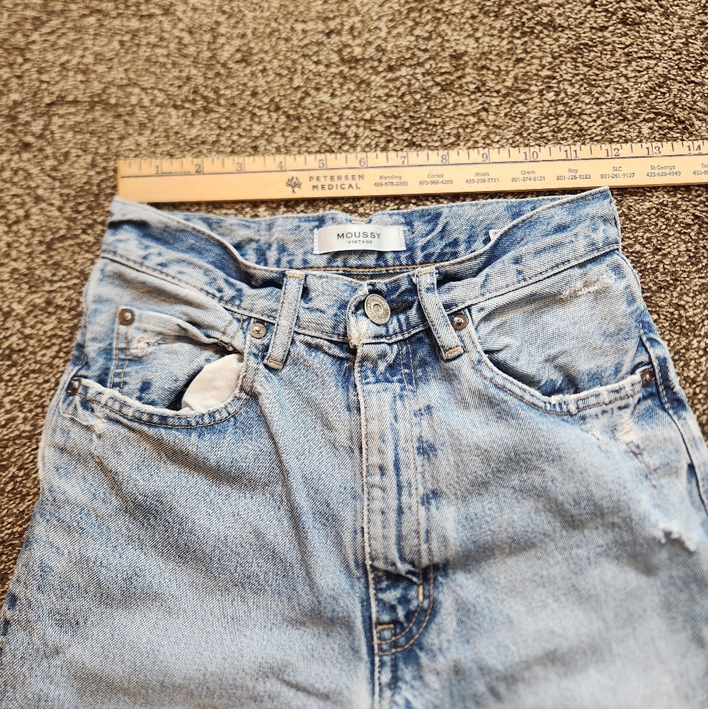 Moussy Vintage Womens Jeans Size 24 - Picture 7 of 10